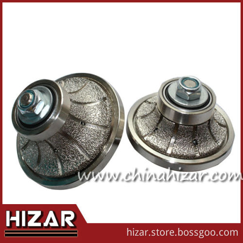2014 Vacuum Brazed Diamond Profiling Wheel for granite